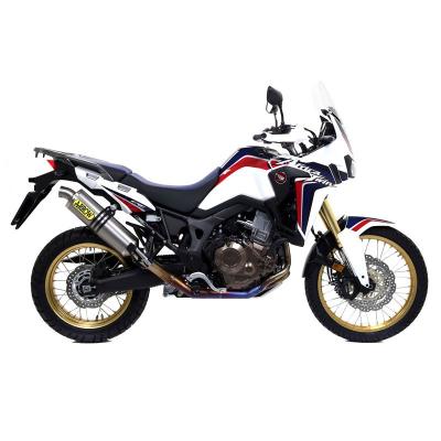 Silencieux Arrow Maxi Race tech Titane embout Inox