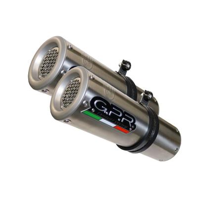 Silencieux GPR M3 INOX DOUBLE CATA