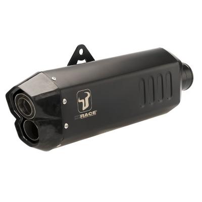 Silencieux Ixrace TITAN BLACK EMBOUT CARBONE