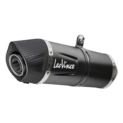 Silencieux Leo Vince Nero inox embout carbone
