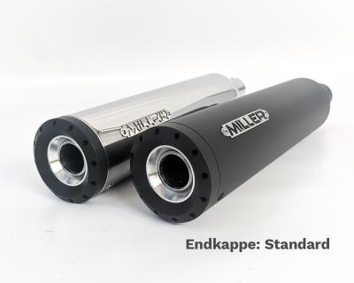 Silencieux Miller Exhaust Noir Embout Standard