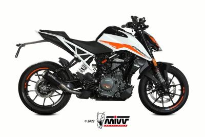 Silencieux Mivv MK3 acier inoxydable noir