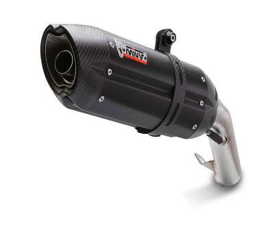 Silencieux Mivv Suono inox brossé noir