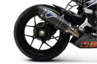 Silencieux NH Termignoni carbone raccord titane F3 675 (12-18)