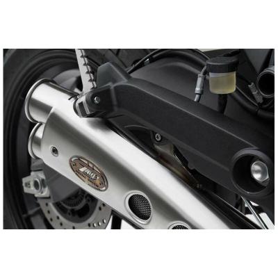 Silencieux Zard bas inox Double - embout inox pare chaleur noir