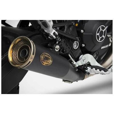 Silencieux Zard bas inox Zuma - embout bronze noir