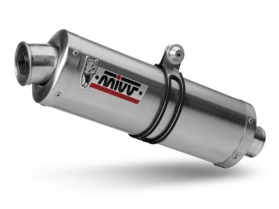 Silencieux homologué MIVV Oval inox GSF650 Bandit (05-06)