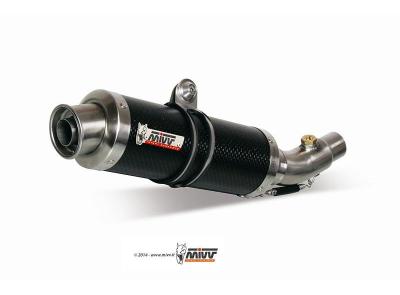 Silencieux homologué MIVV Round carbone 950 / 990 Adventure (2003-2013)