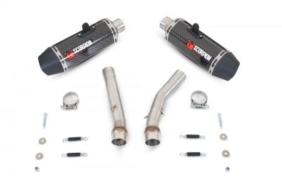 Silencieux homologué Scorpion Serket carbone YZF-R1 (2007-2008)