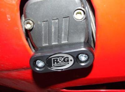 Slider moteur gauche R&G Tornado 900 TRE (2003), TNT1130 Caf&eacute; Racer