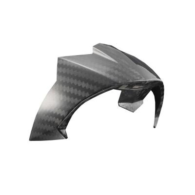 Spoiler Casque LS2 FF805 THUNDER ECE MATT CARBON
