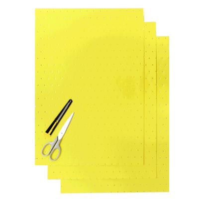 Stickers Blackbird Planches adh&eacute;sives Crystall r&eacute;spirante jaune