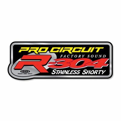 Stickers Pro Circuit R-304 SHORTY