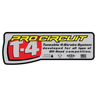Stickers Pro Circuit T-4