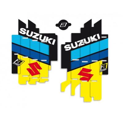 Stickers grille de radiateur Blackbird REPLICA SUZUKI WORLD MXGP RACING 2019