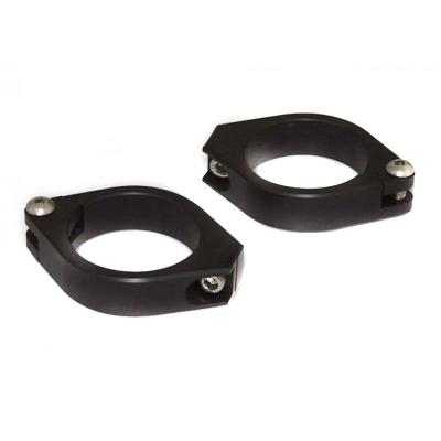 Support Clignotant Brazoline aluminium noirs diamètre 50 à 54 mm