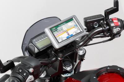 Support GPS SW-MOTECH Pour Guidon - Noir