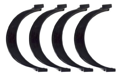 Support Phare R-tech Cales plaque demi - lune noir