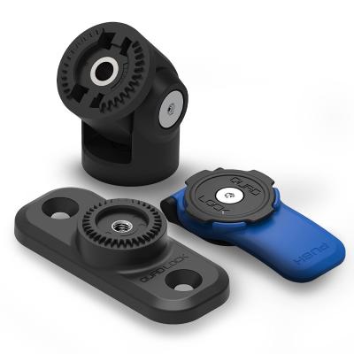 Support Smartphone Quad Lock Kit montage scooter 360 - base adaptateur