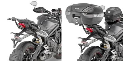 Support Top Case Givi Triumph Street Triple | 2017 à 2024