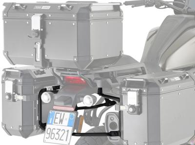 Support Valise Lat&eacute;rale Harley Davidson Pan America - Givi PLO8400CAM