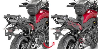 Support Valise Yamaha MT09 Tracer 2015 &agrave; 2017
