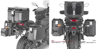 Support Valise Yamaha Tracer 900 - Givi PLO2159CAM