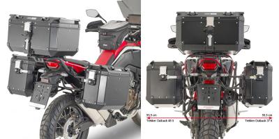 Support Valises Lat&eacute;rales Trekker Honda CRF-1100 Africa Twin