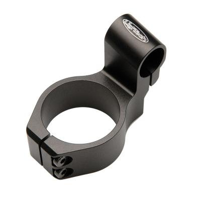 Support de guidon LighTech pour demi guidon 5 degr&eacute;s / position relev&eacute;e diam&egrave;tre 55 mm