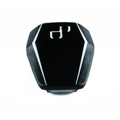 Support de plaque LighTech Eclairage de plaque LED Python couvercle noir entraxe 26mm