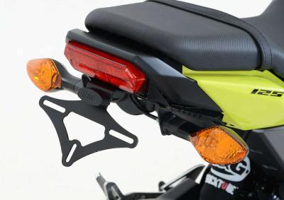 Support de plaque R&G Racing noir compatible clignotants origine