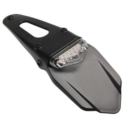 Support de plaque Replay IMMATRICULATION FEU 50 A BOITE - MOTO PREMIUM TRANSPARENT LEDS L 328mm - H 55mm 110mm HOMOLOGUE CE