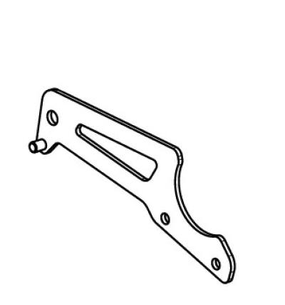 Support de silencieux Akrapovic 18602575