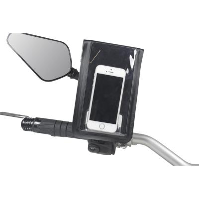 Support smartphone sur tige du r&eacute;troviseur CHAFT