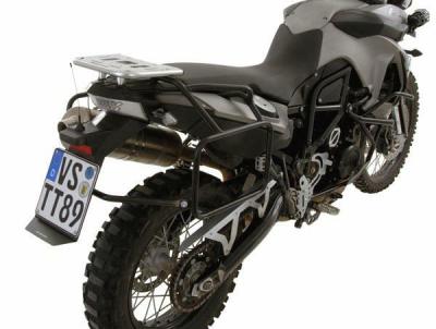 Support valises Touratech - Noir