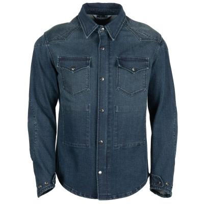 Surchemise Moto Helstons VINCE DENIM