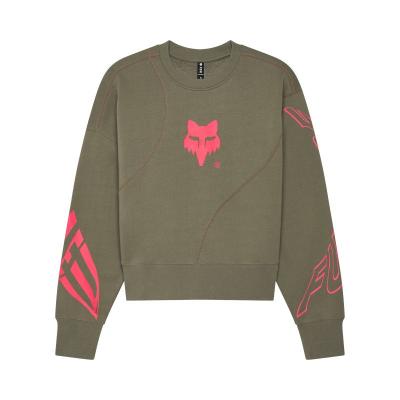Sweat Fox ELEVATED OVERSIZED FLC CREW - FEMME