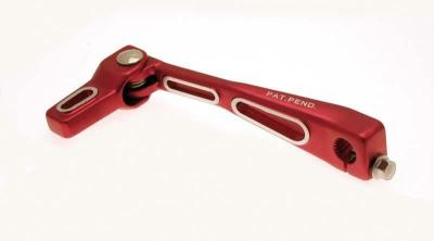 Sélecteur de vitesse Bihr Lighty aluminium anodisé rouge