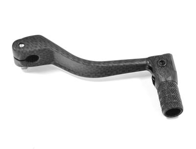 Sélecteur de vitesse Bihr alu texture carbone