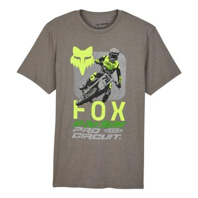 T-Shirt manches courtes Fox FOX X PRO CIRCUIT PREM TEE