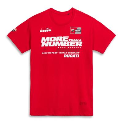 T-Shirt manches courtes Kenny WORLD CHAMPION 2025 DUCATI