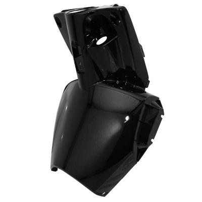 Tablier de car&eacute;nage arri&egrave;re P2R CARENAGE-TABLIER AR SCOOT ADAPTABLE MBK 50 STUNT-YAMAHA 50 SLIDER NOIR BRILLANT -P2R-