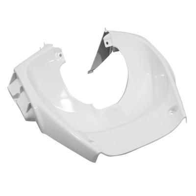 Tablier de car&eacute;nage avant P2R CARENAGE-DESSOUS TABLIER AV SCOOT ADAPTABLE MBK 50 STUNT-YAMAHA 50 SLIDER BLANC BRILLANT (PARE BOUE) -P2R-