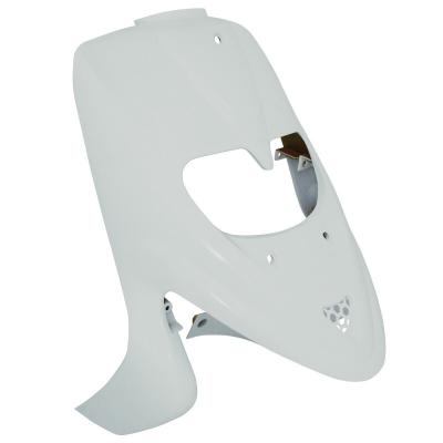 Tablier de car&eacute;nage avant P2R CARENAGE-TABLIER AV SCOOT ADAPTABLE GILERA 50 STALKER BLANC BRILLANT -P2R-