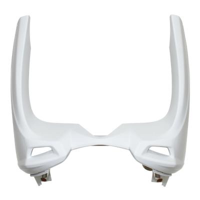 Tablier de car&eacute;nage avant P2R CARENAGE-TABLIER AV SCOOT ADAPTABLE MBK 50 NITRO 2013+-YAMAHA 50 AEROX 2013+ BLANC BRILLANT (INFERIEUR) -P2R-