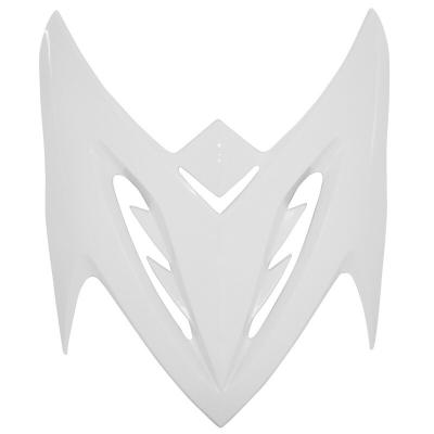 Tablier de car&eacute;nage avant P2R CARENAGE-TABLIER AV SCOOT ADAPTABLE MBK 50 STUNT-YAMAHA 50 SLIDER BLANC BRILLANT (FACE SUPERIEURE) -P2R-