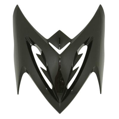 Tablier de car&eacute;nage avant P2R CARENAGE-TABLIER AV SCOOT ADAPTABLE MBK 50 STUNT-YAMAHA 50 SLIDER NOIR BRILLANT (FACE SUPERIEURE) -P2R-