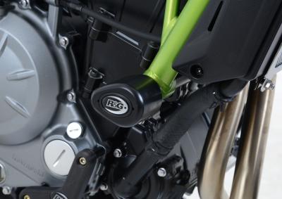 Tampons de protection AERO noir R&G Ninja 650 / Z650 (17-19)