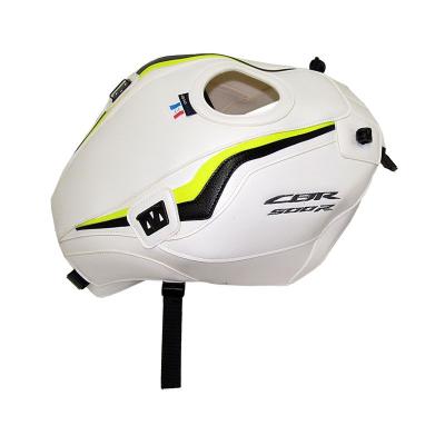 Tapis de r&eacute;servoir Bagster BLANC DECO JAUNE FLUO/NOIR