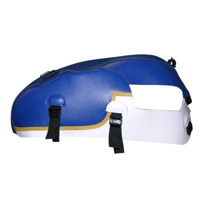 Tapis de r&eacute;servoir Bagster Bleu Fonc&eacute;/Blanc/Liser&eacute; Or